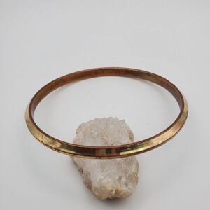 GOLD TONE SAUCER‎ BRACELET B1521 ✨️